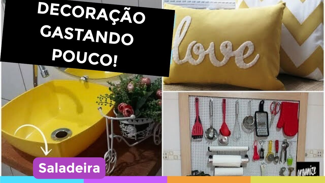 COMO DECORAR A CASA GASTANDO POUCO: IDEIAS CRIATIVAS DOS SEGUIDORES! Organize sem Frescuras