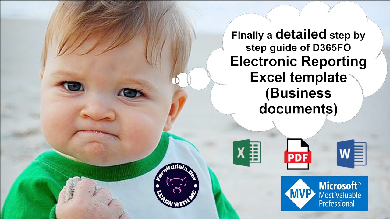 D365FO Business Documents and Electronic reporting Excel templates guide All you need to know from 0