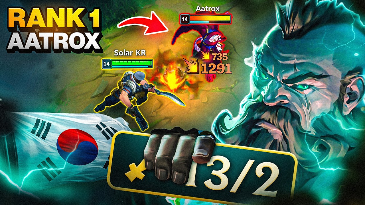 KOREA'S #1 AATROX PLAYER VS THE #1 GANGPLANK WORLD