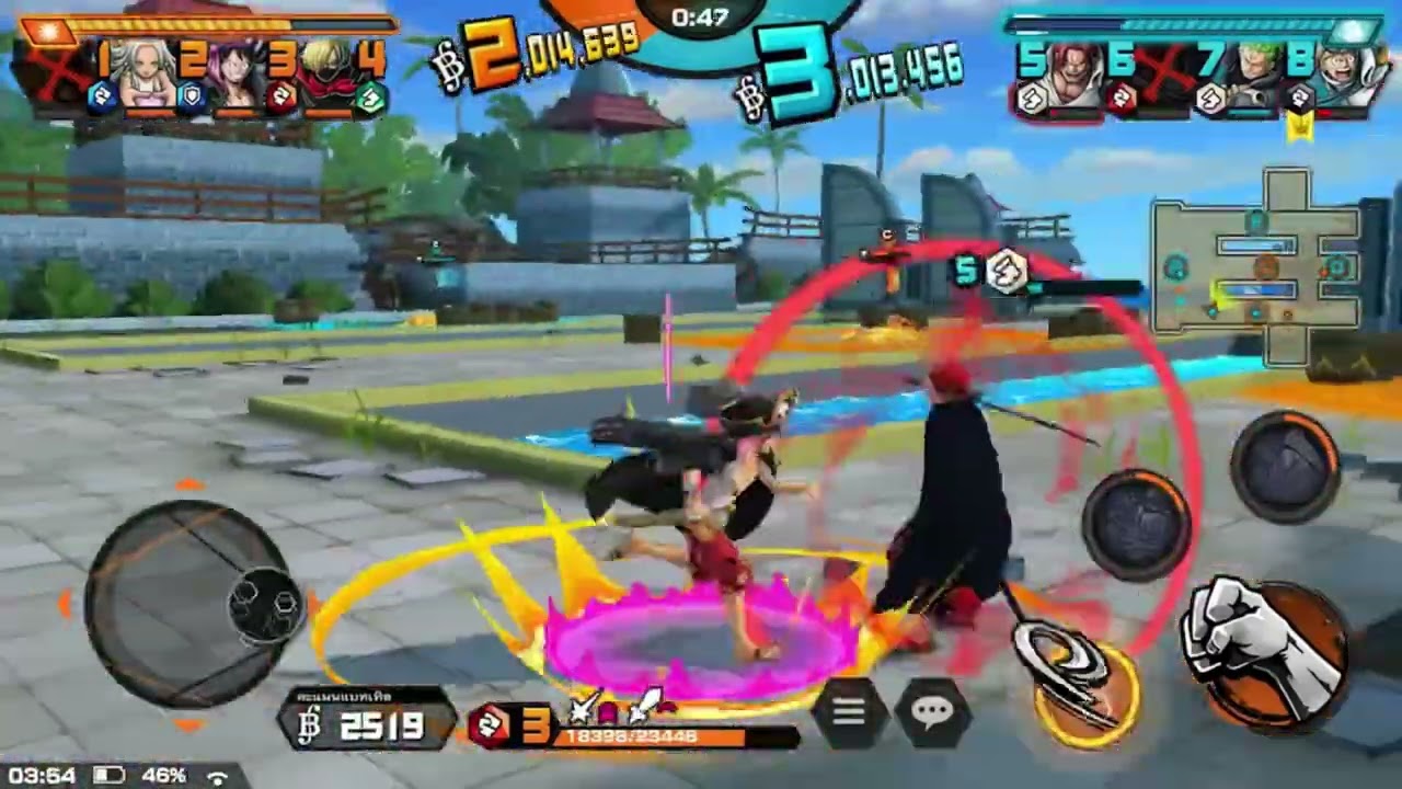 Monkey d luffy film red one piece bounty rush