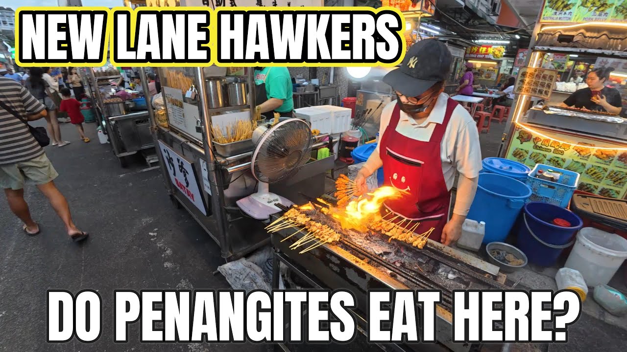 Is New Lane streetfood catered to tourists? Local Penang family have dinner to find out! 