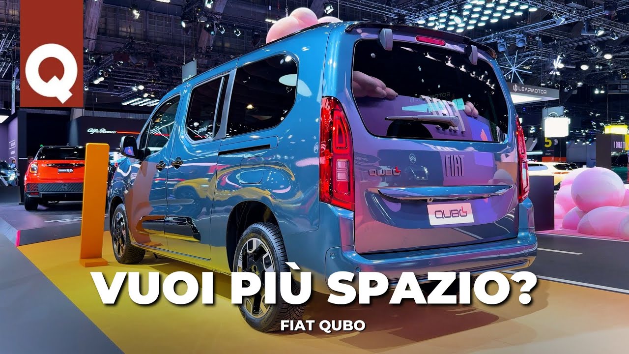 DIESEL e MONOVOLUME: tre sedili separati e tanto spazio a 22.000€ | Torna il Fiat QUBO