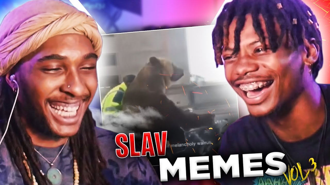 REACTING TO SLAV MEMES V3