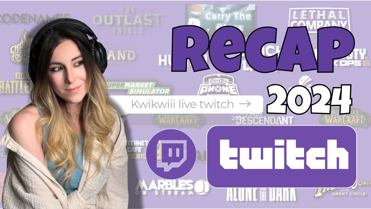 12 Mois de Fous Rires sur Twitch | RECAP 2024 💜