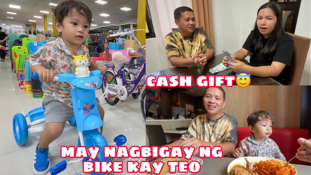 MAY NAG-REGALO NG BIKE KAY TEO + SALAMAT PO SA MAAGANG PABIRTHDAY NA CASH GIFT🥰😇