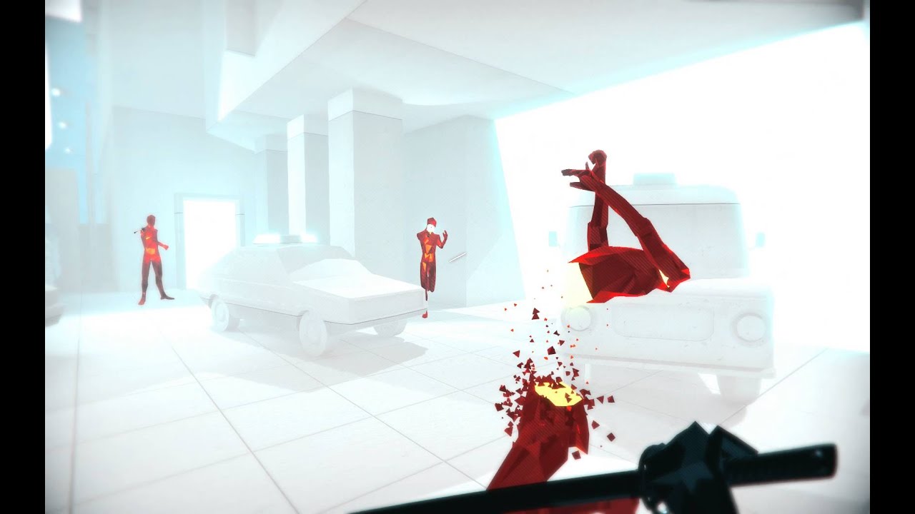 SUPERHOT challenge mod! -KATANA ONLY- Level 4