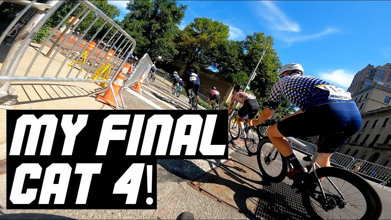 My LAST Race as a Cat 4! Grant's Tomb Crit, NYC 2022.