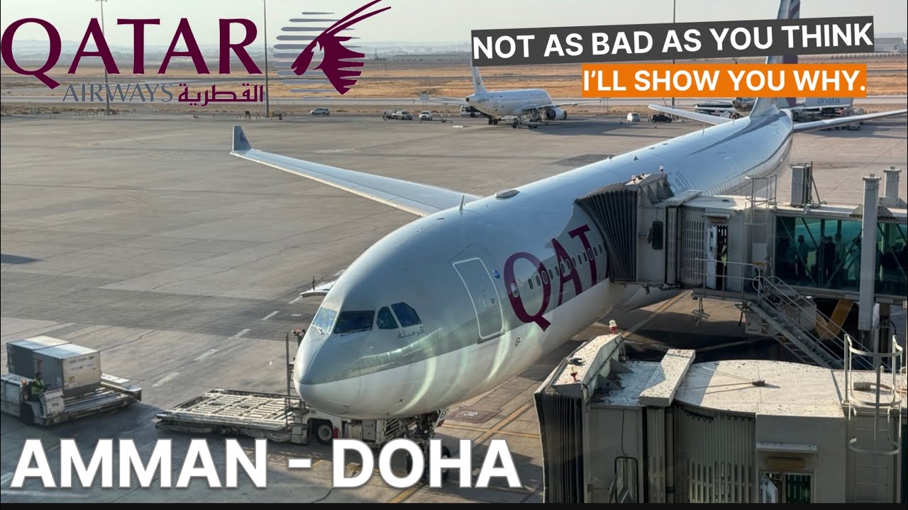 Trip Report: Qatar Airways Airbus A330-300 in Business Class, Amman to Doha