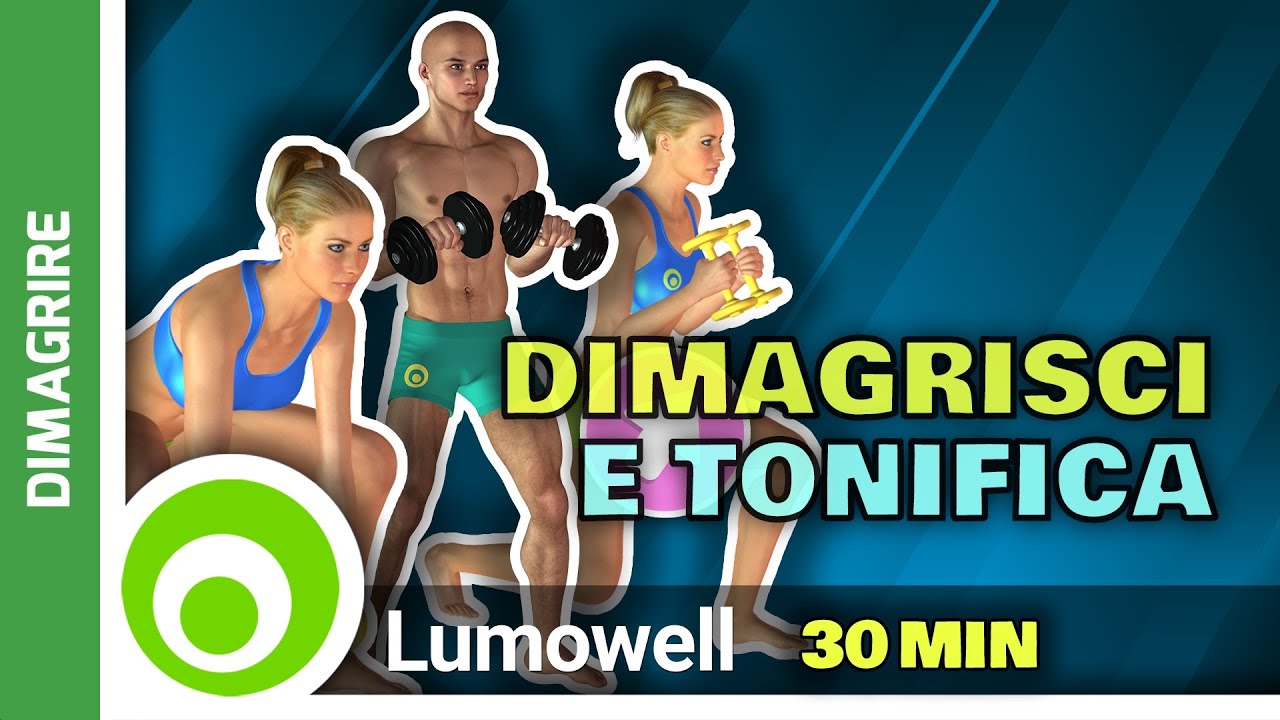 Allenamento Completo Per Dimagrire E Tonificare - Con Pesetti
