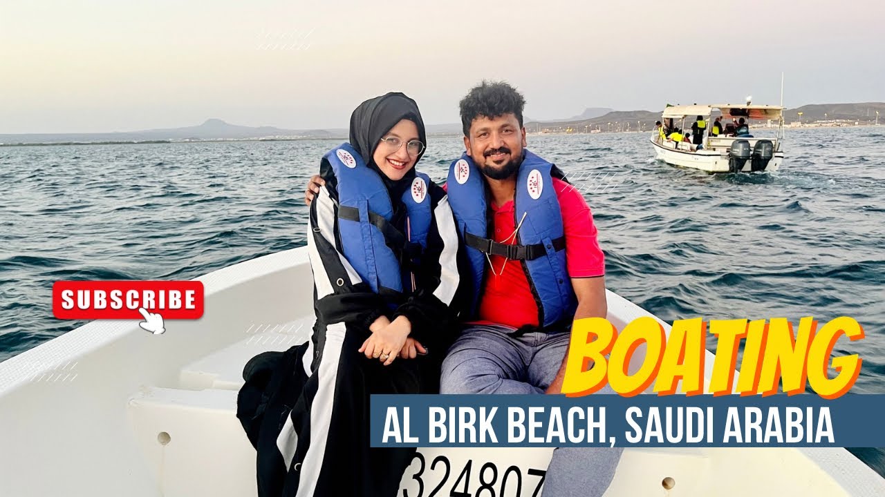 Perfect Weekend: Boating at Al Birk Beach & Authentic Arabian Grilled Fish Dinner at Amec
