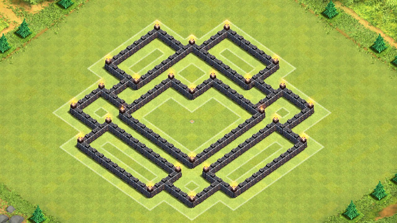 Clash of Clans - BEST Townhall 7 Farming Base - 2014