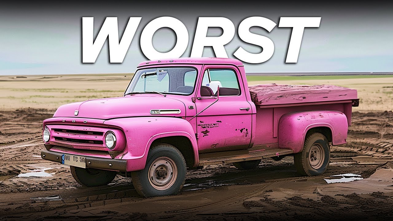 20 Worst American Pickup Trucks in US History