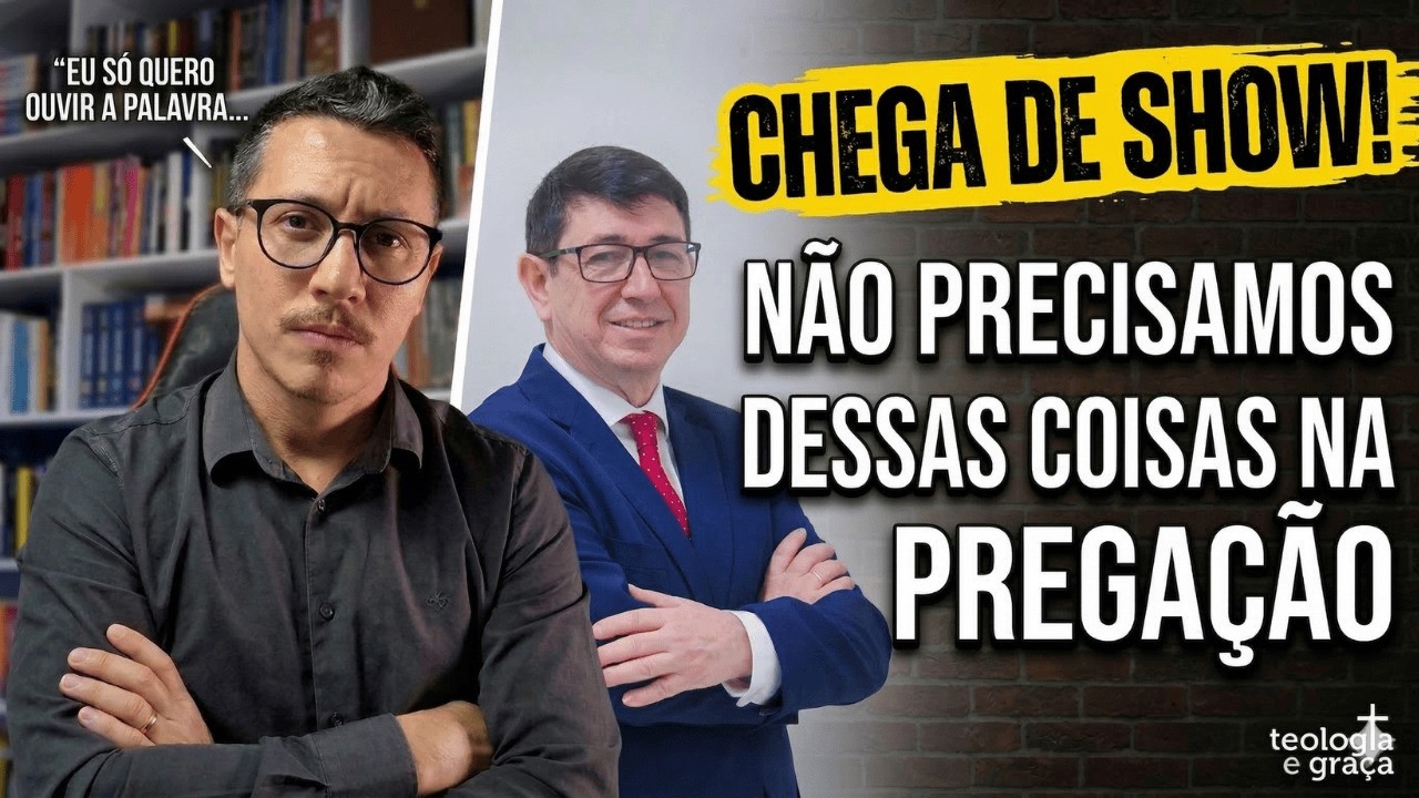 CHEGA DE SHOW NO PÚLPITO! ERROS QUE TIRAM O FOCO NA PREGAÇÃO - feat. Ciro Zibordi