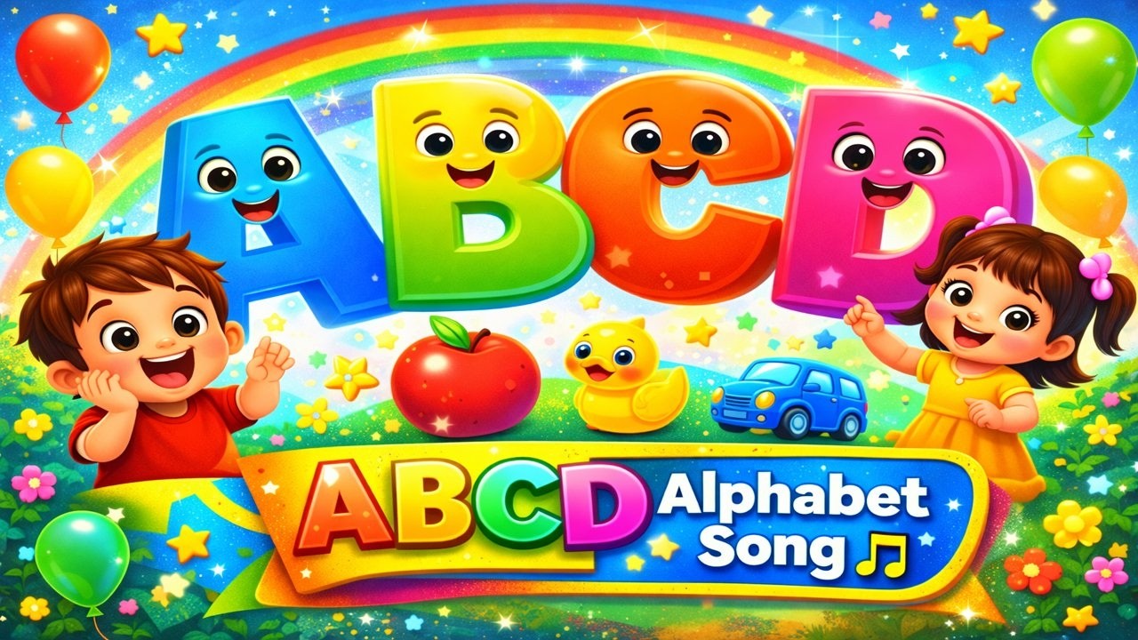 The Alphabet Song | Learn The ABCs |  Learn ABC Alphabet for Children/ #kidsvideo #kidscartoon