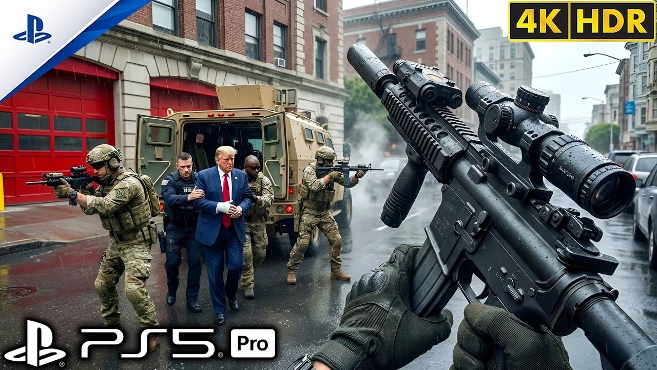 IRAN ATTACK US PRESIDENT| Battlefield 6 Mission Ultra Realistic Graphics Gameplay (PS5)