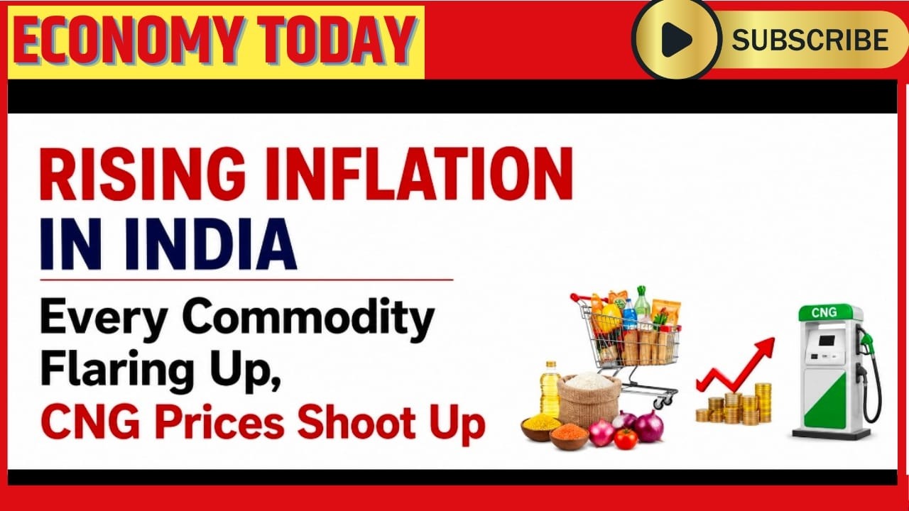 Rising Inflation in India - Every Commodity Flaring up, CNG Prices Shoot up