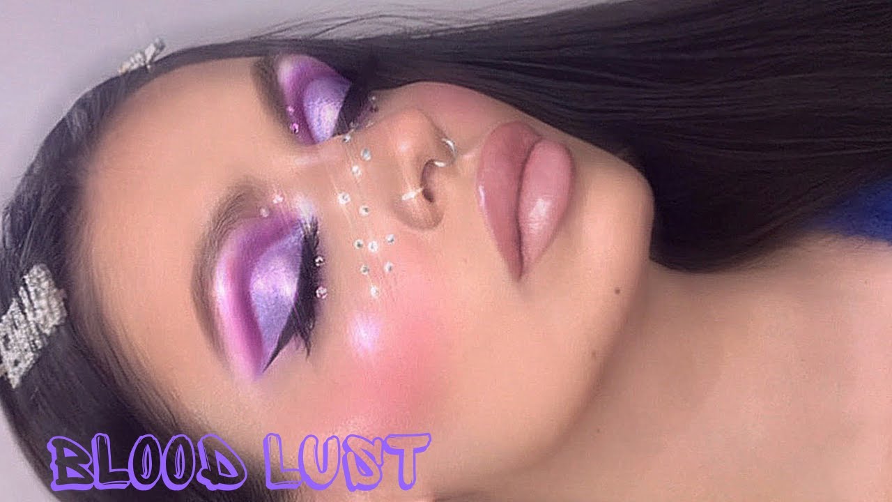JEFFREE STAR BLOOD LUST PALETTE COLLECTION TUTORIAL