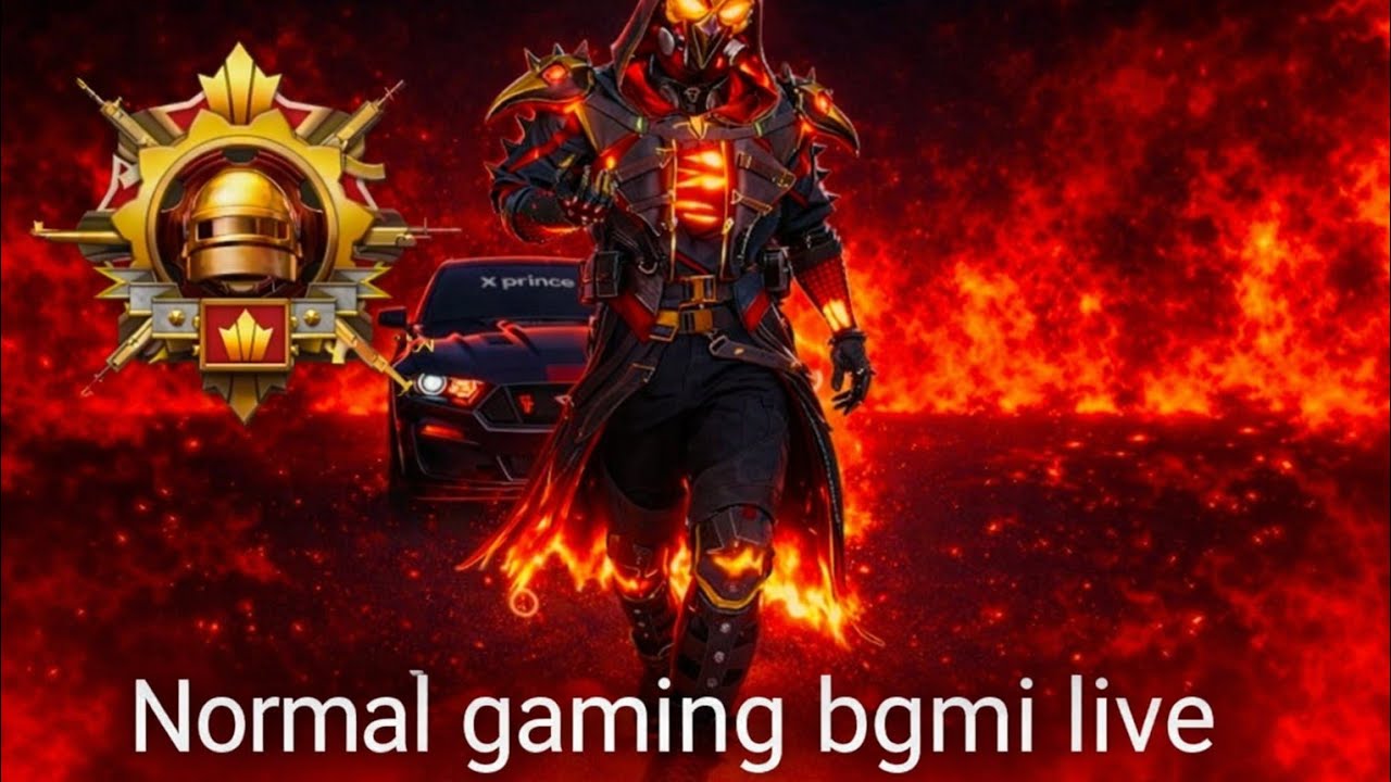 Normal gaming bgmi live is live!
