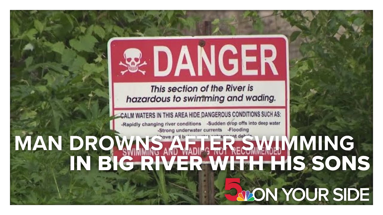 Man drowns after swimming in the Big River with his sons