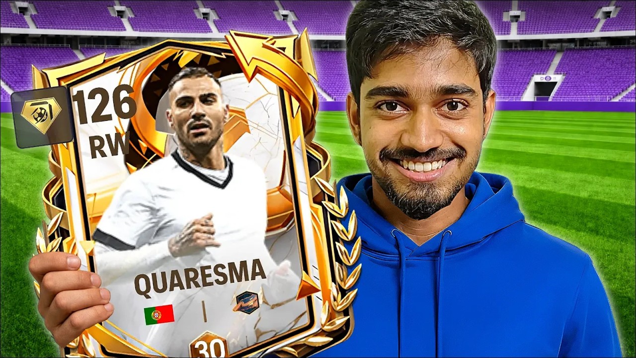 126 Quaresma is a Beast - FC Mobile ( Gameplay Review )