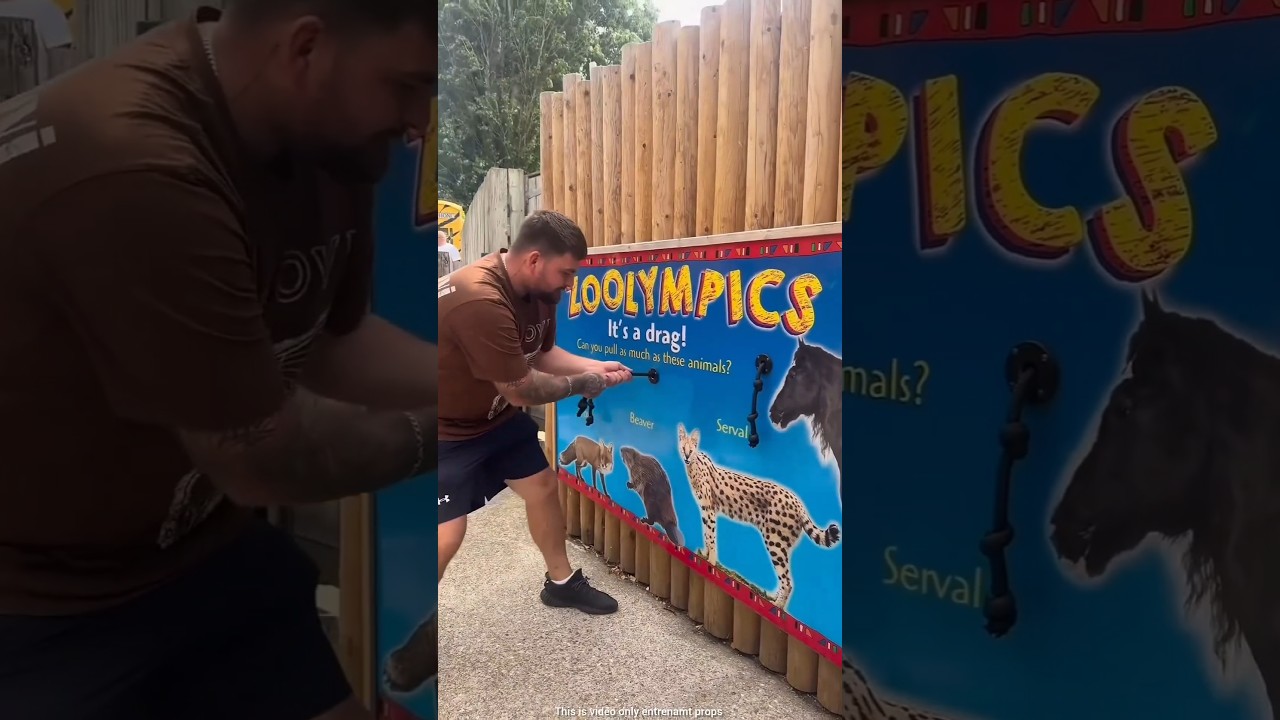 this man tried hard game challenge in zoo #shortvideo