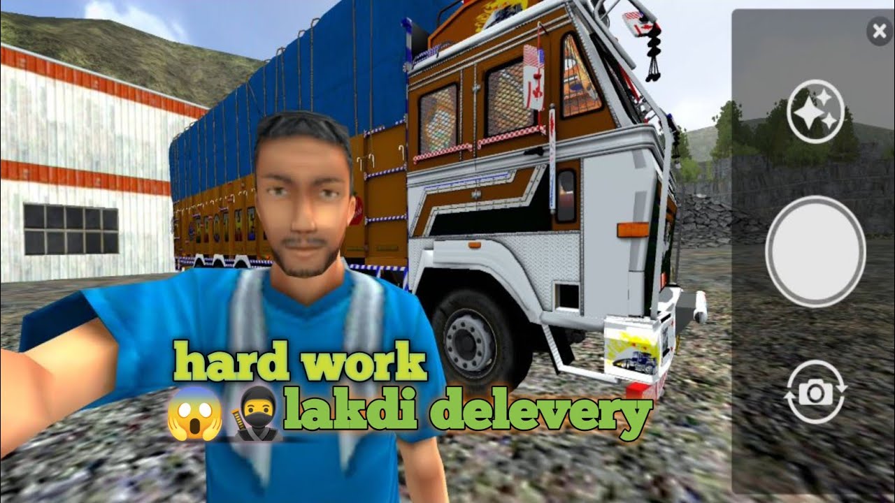 Bus simulator Indonesia | hard work by Indian truck driver #bike #automobile #videogame #Indiantruck