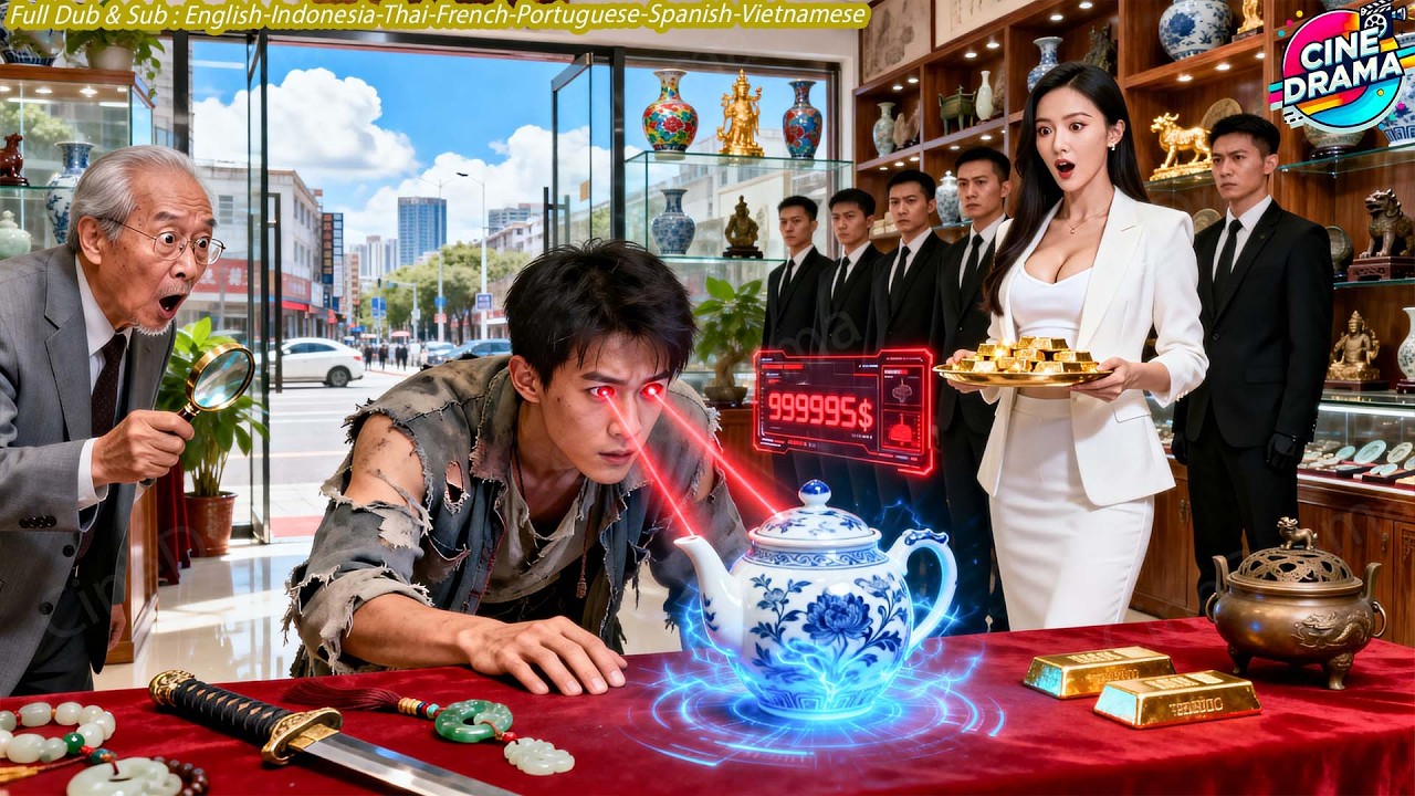 Beggar With Divine Eyes Sells House To Buy Trash Vase—Rare Treasure, Female CEO Falls In Love