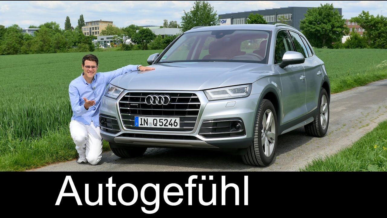 Audi Q5 FULL REVIEW test driven all-new neu SUV generation FY 2018 - Autogefühl