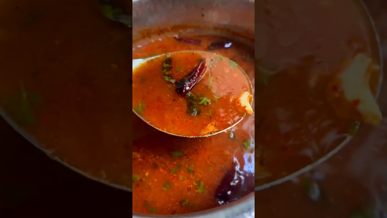 Tomato Rasam #shorts #food #cooking #youtubeshorts #rasam