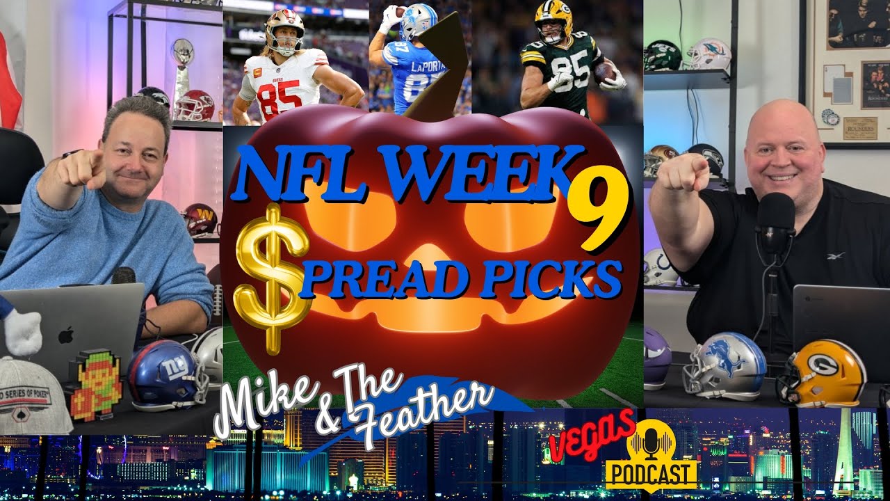 NFL Week 9 TAKE IT TO THE BANK Spread Picks for All Games #vegas #sportsbetting #NFL