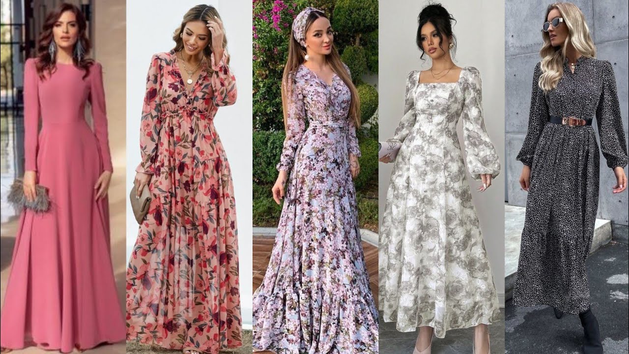 Long Sleeve Maxi Dresses | Elegant & Effortless Style Ideas