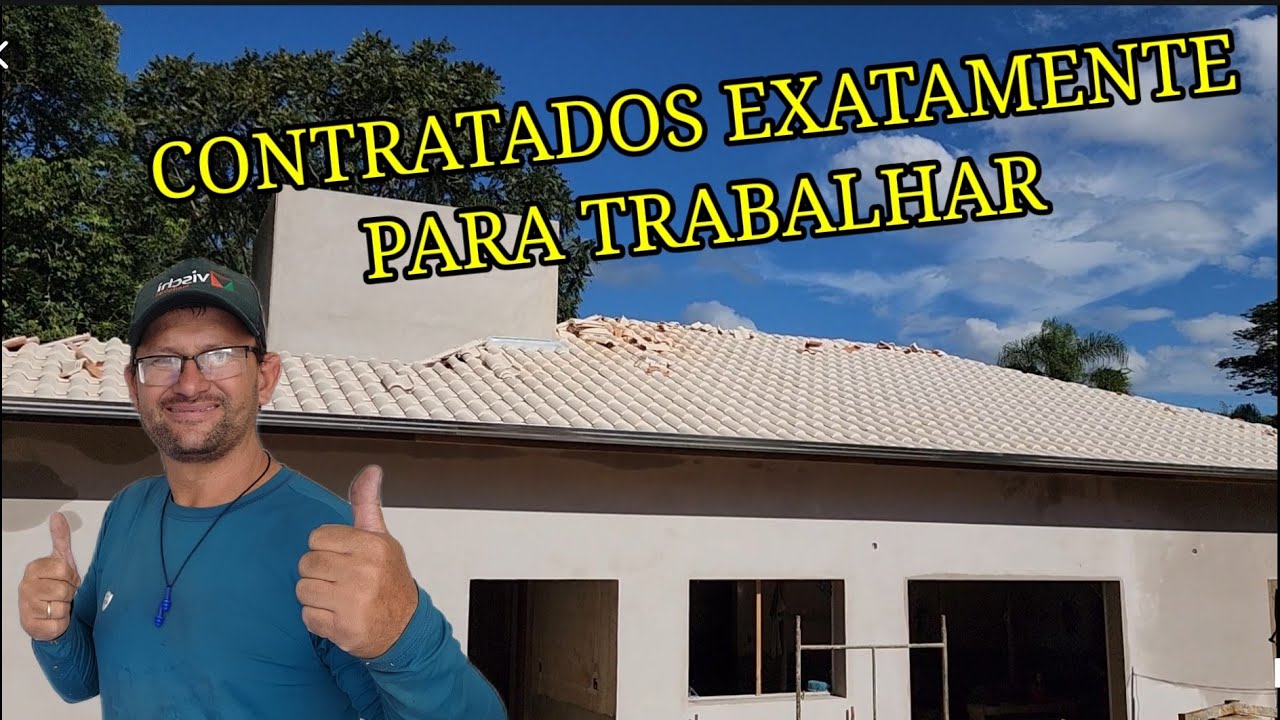 TELHADO PARA CASA NA CHÁCARA, SERÁ ESSE O MELHOR??? vídeo completo...