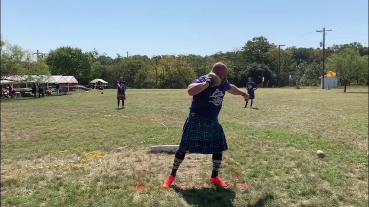 Michael Dickens 50-54 Open Stone World Record, 49'7