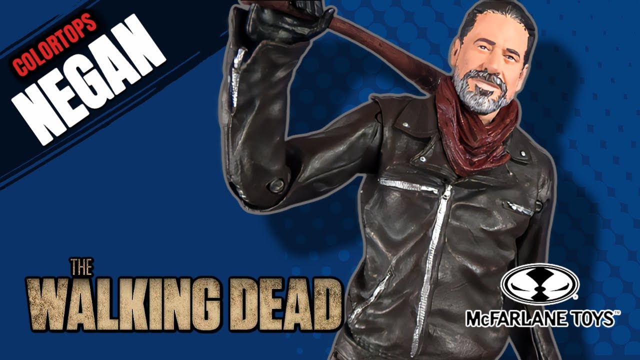 McFarlane Toys The Walking Dead Color Tops No.23 Negan Figure | Video Review