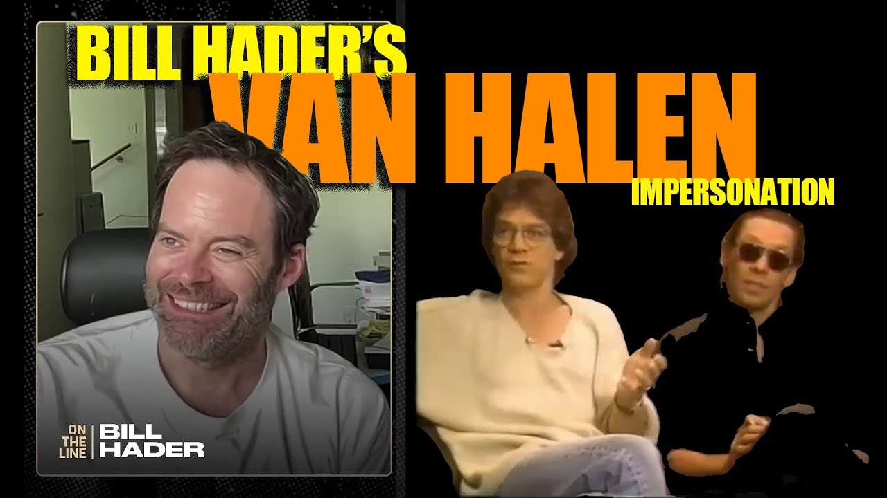 Bill Hader's Van Halen Impersonation (with reference)