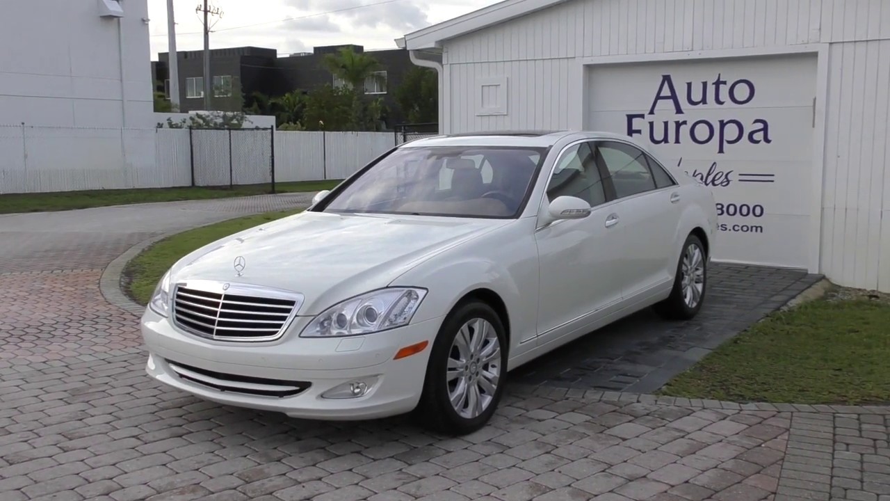 *SOLD* The S-Class, like this 2009 Mercedes-Benz S550, is still the best sedan in the world *SOLD*