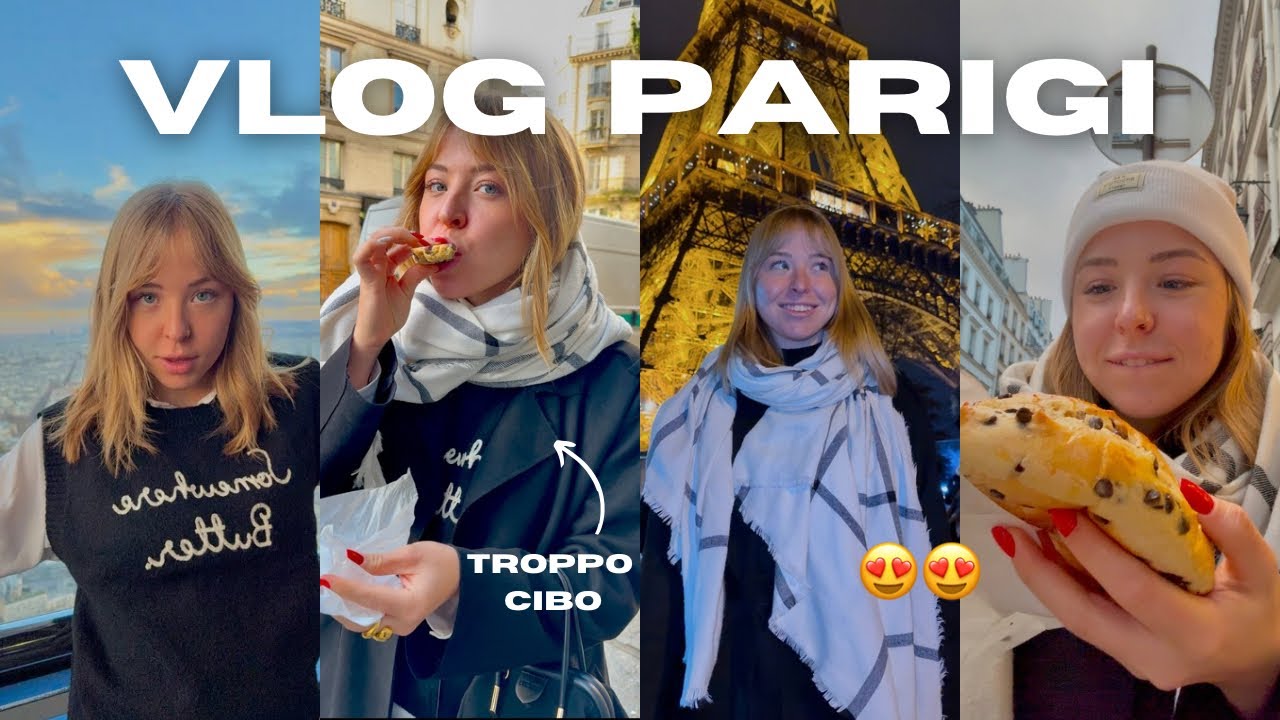 VIAGGIO A PARIGI, COSA MANGIO, COSA VEDERE E COSA FARE - consigli e altro VLOG