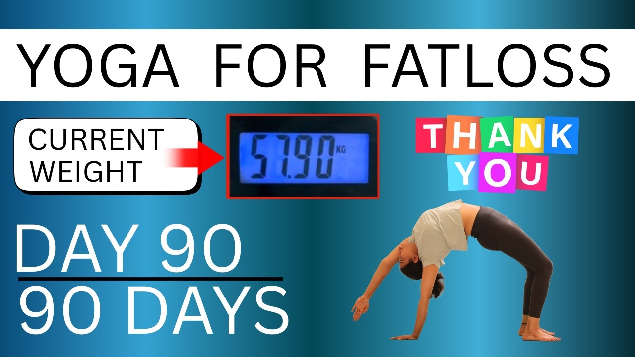 90-й день йоги для похудения | 90 дней