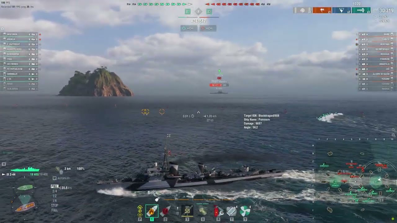 Z-44 almost 300k spotting
