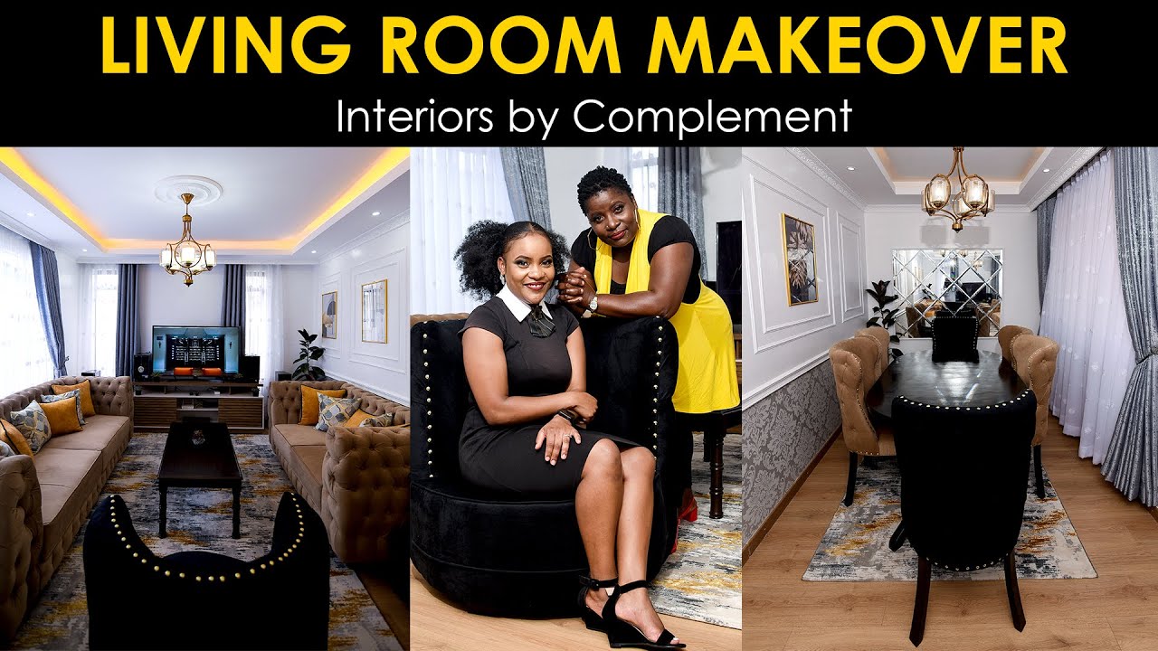 Living room/Dining room makeover Lifestyle Gardens estate, Syokimau, Kenya / INTERIOR DESIGN/DECOR
