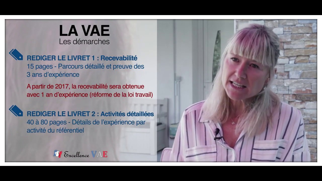Découvrez la VAE en 5' - Excellence VAE
