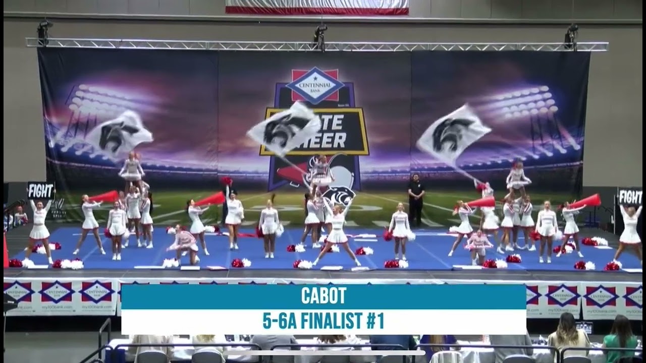 Cabot at AR State Cheer Finals (1st) 12-16-23