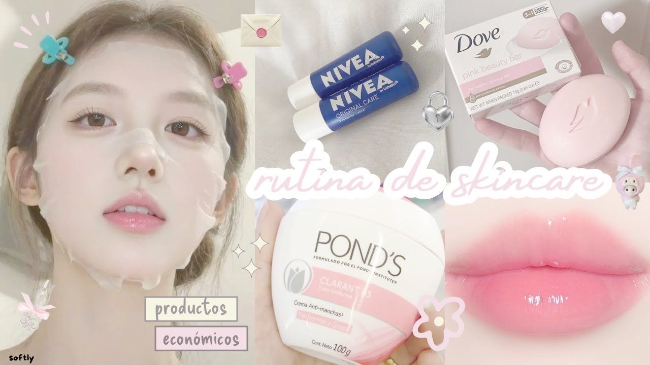rutina de SKINCARE con PRODUCTOS ECON&Oacute;MICOS (adolescentes) sin gastar casi nada.
