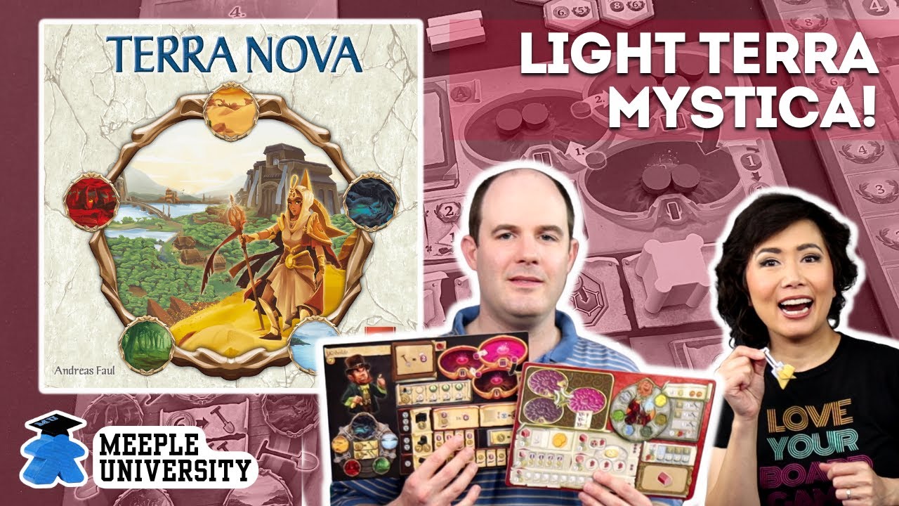 Terra Nova - How similar is it to Terra Mystica? A board game review
