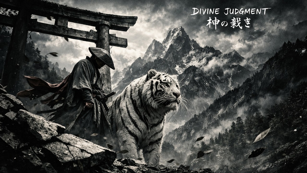 DIVINE JUDGMENT 神の裁き | Samurai Meditation Music • Powerful Zen Flute & Japanese Guitar Ambience