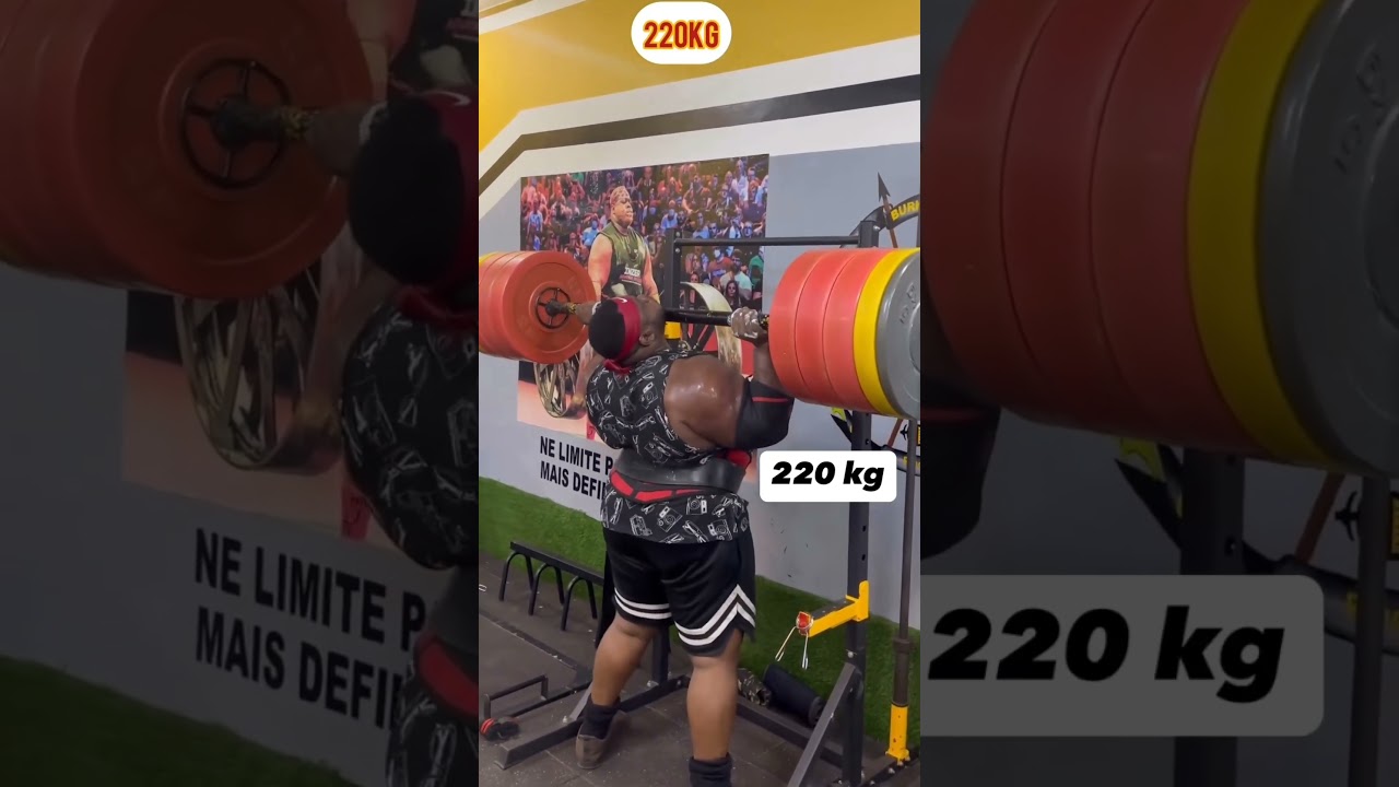 220кг стоя от груди на плечи. #тяжелаяатлетика #motivation #sports #штангист #220кгвесштанги