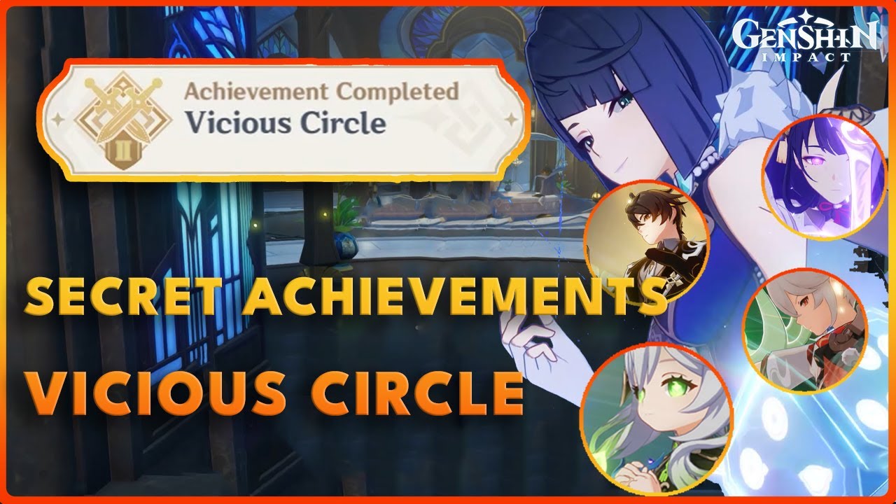 Genshin Impact Hidden Achievement - Vicious Circle
