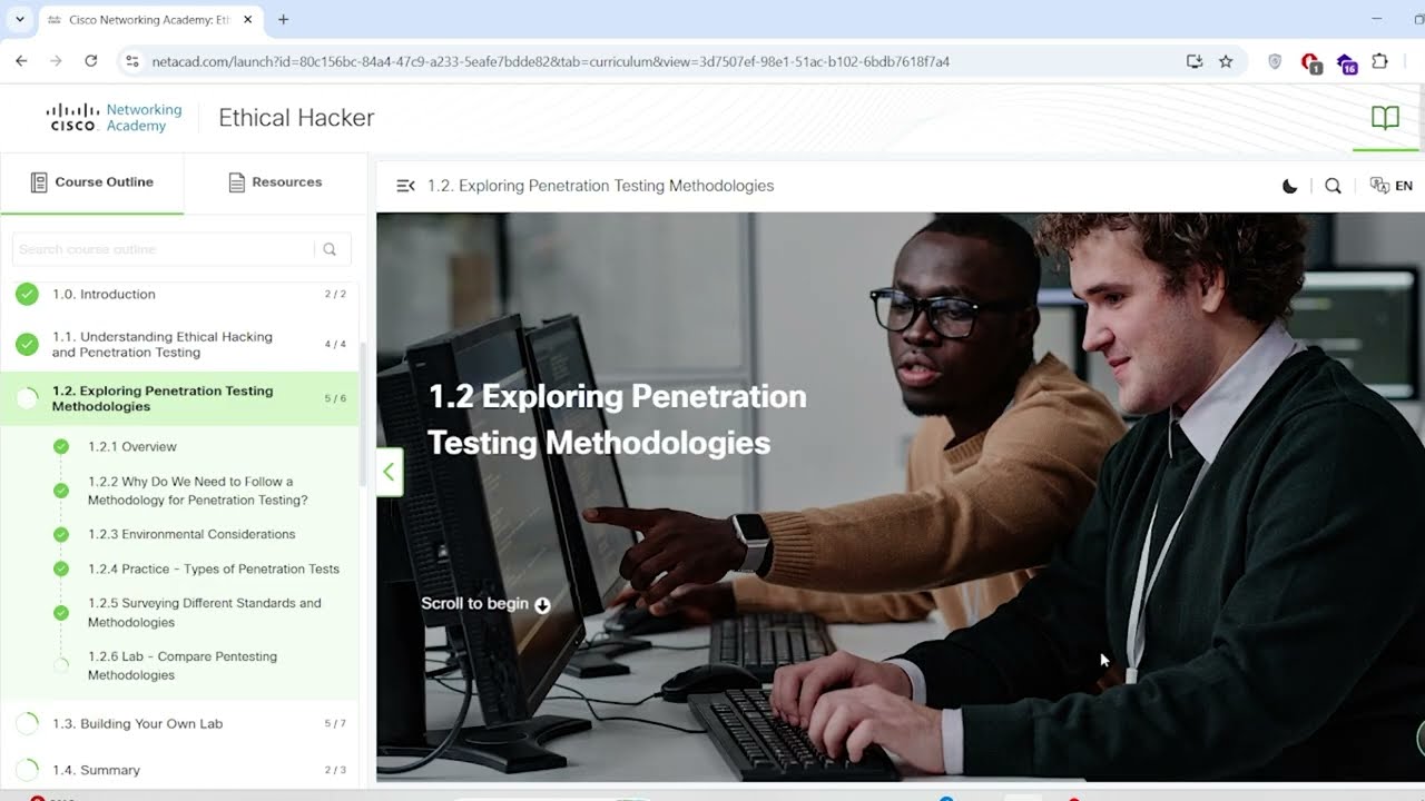 Ethical Hacker | Module 1 Introduction to Ethical Hacking and Penetration Testing (Cisco)