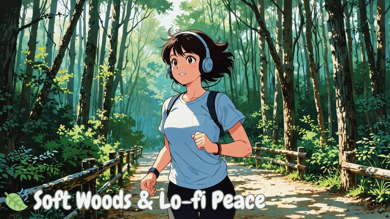 Lo-fi Nights🌿 32. Forest Path｜森の小道でひと休み
