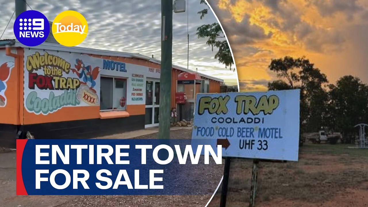 Shockingly fair price for entire town in Central Queensland | 9 News Australia